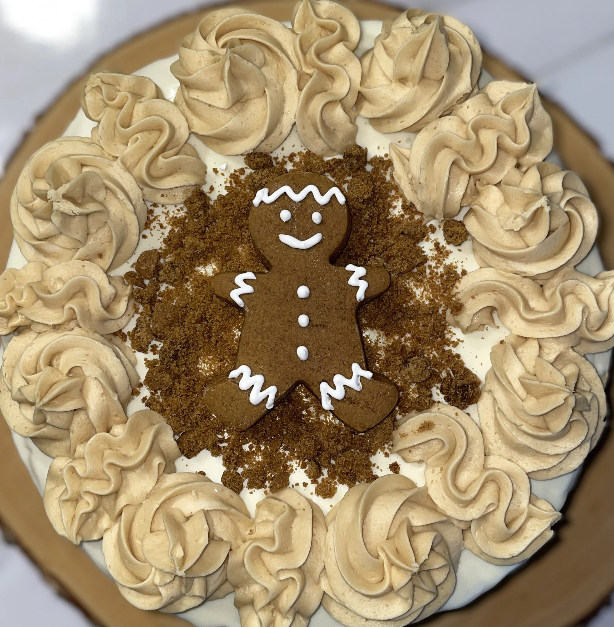 Gingerbread Latte Cake