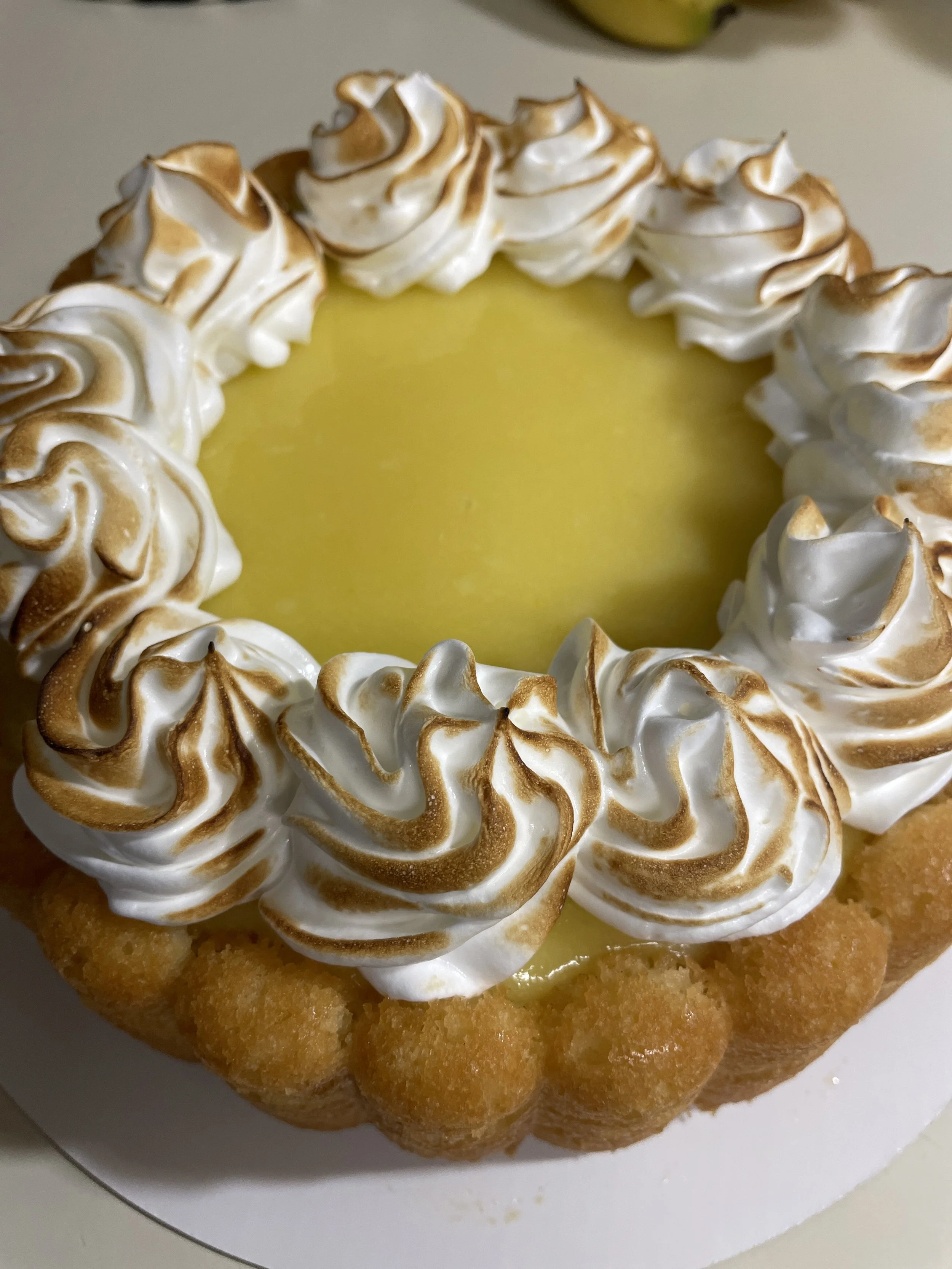 Lemon Meringue Cake