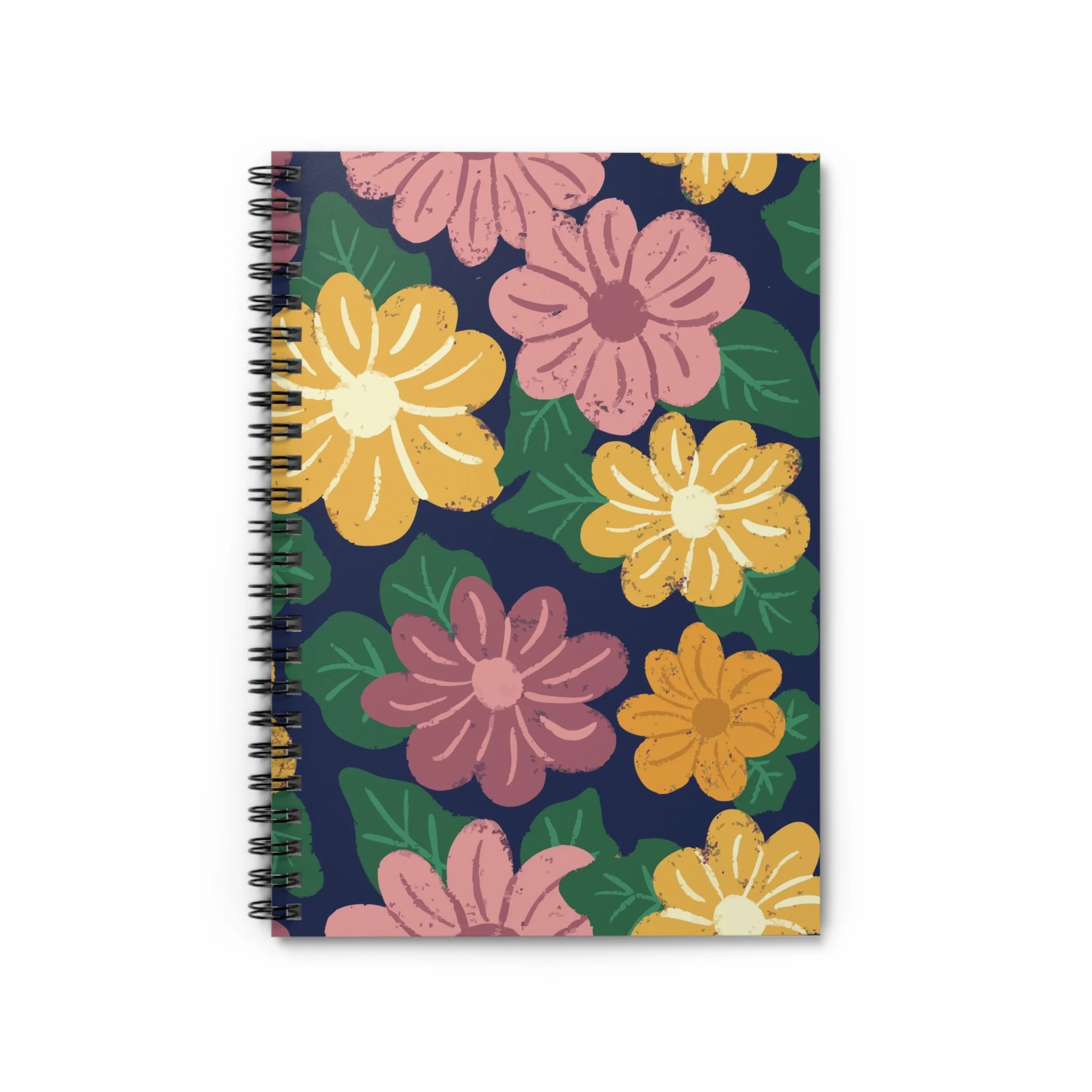 Floral Spiral Notebook