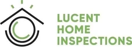 Lucent Home Inspections logo with a stylized house and text
