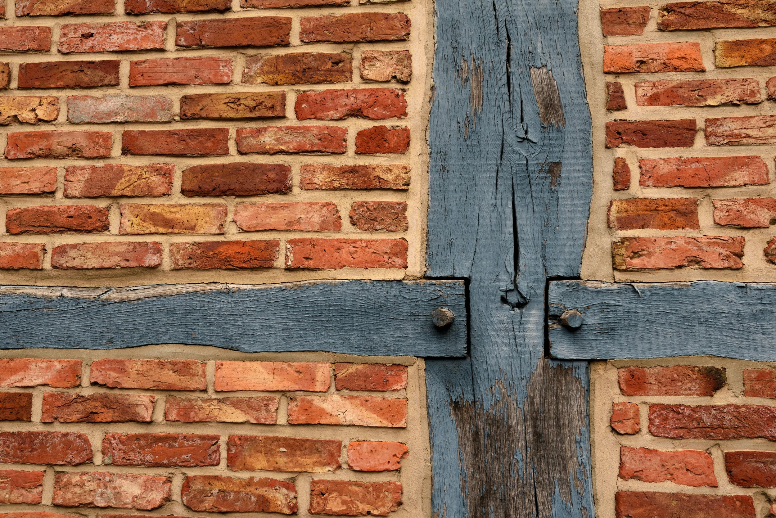 Wood and masonry structure