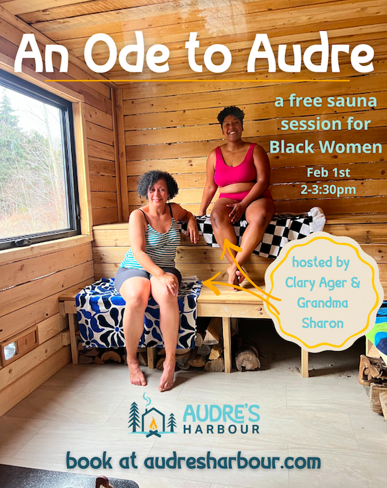 An Ode to Audre - a free sauna session for Black Women