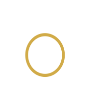 Stylized drawing of a human eye with a gold iris and eyelashes on a black background.