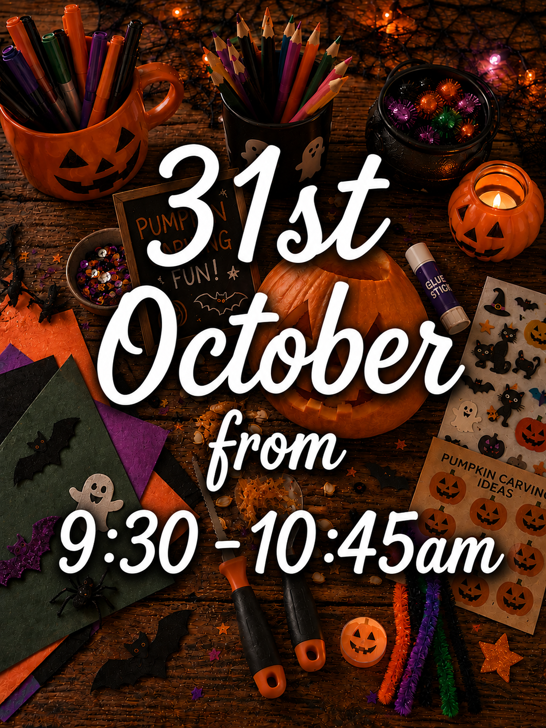 Little Makers Halloween Pumpkin Carving Workshop