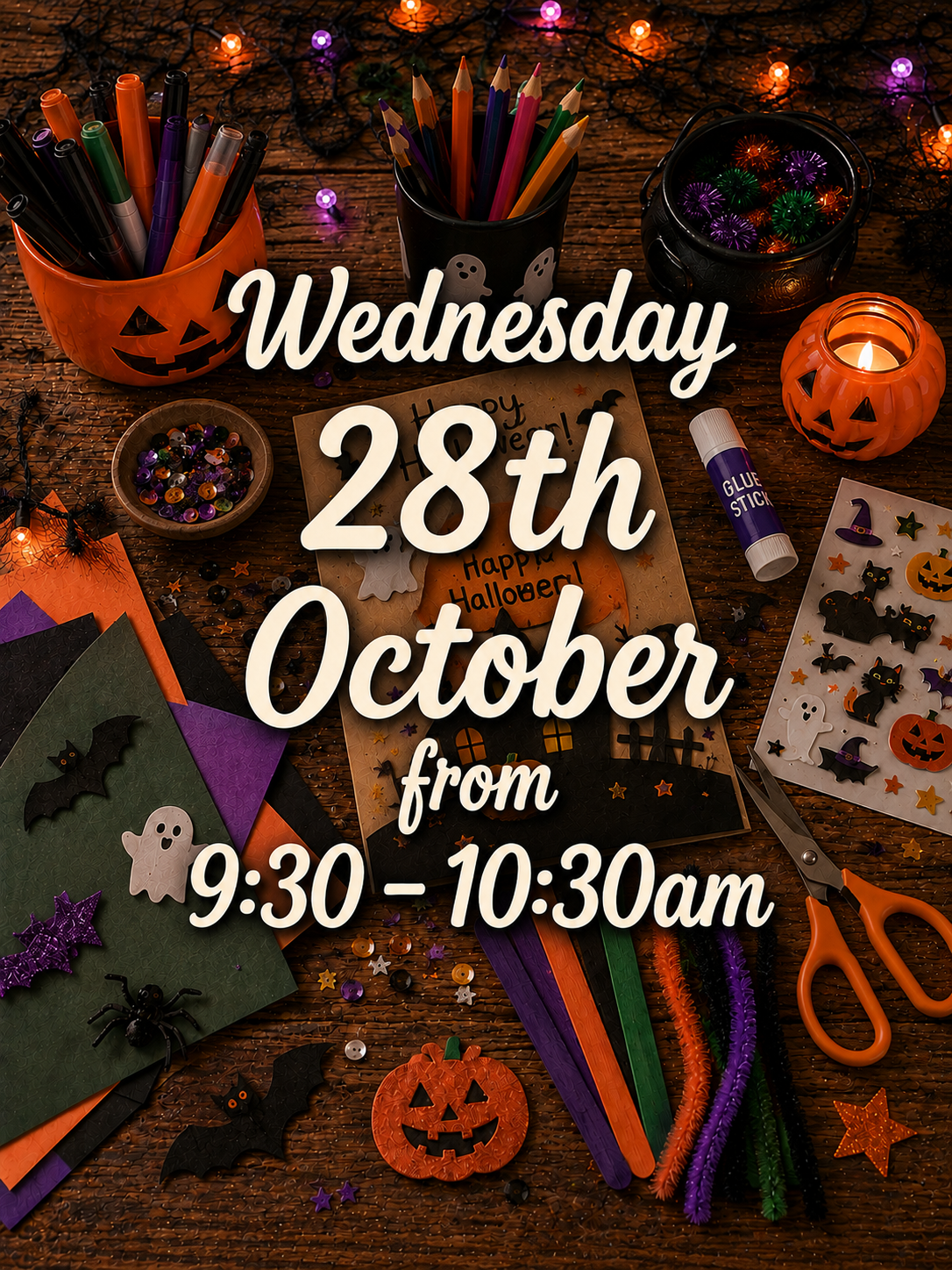 Little Makers Halloween Craft to create 3D monster - 28th Oct 9:30am