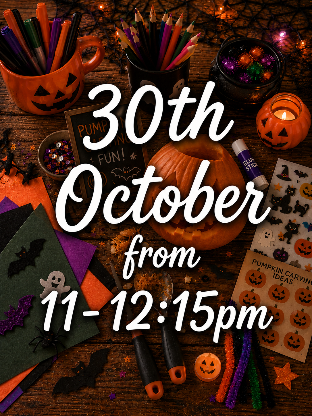 Little Makers Halloween Pumpkin Carving Workshop