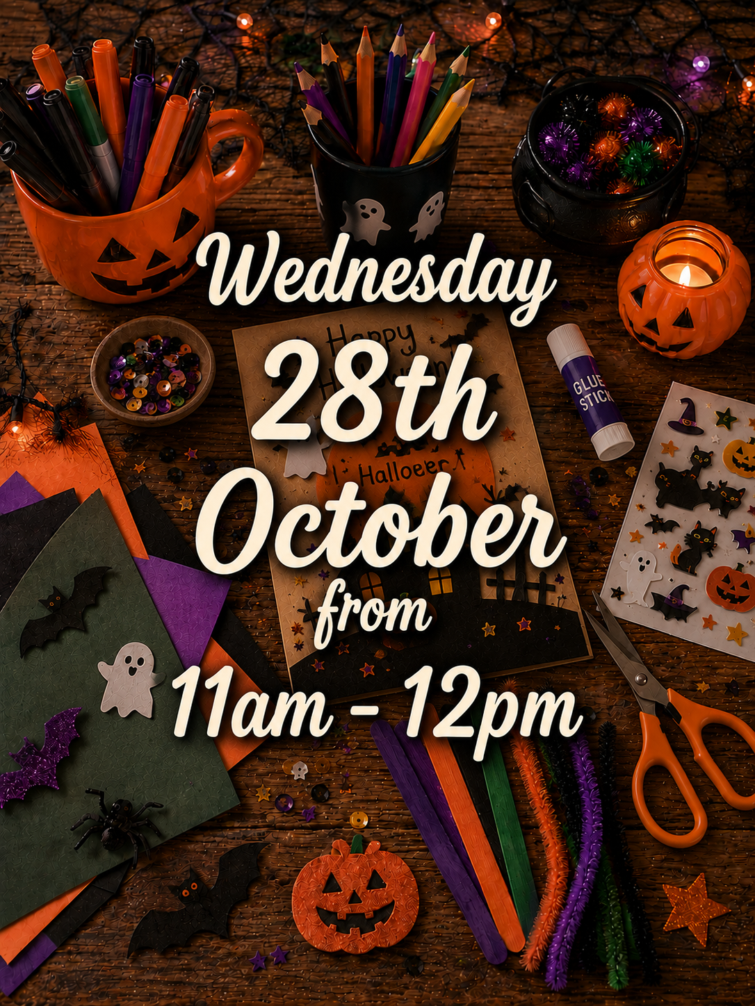 Little Makers Halloween Craft to create 3D monster - 28th Oct 11am