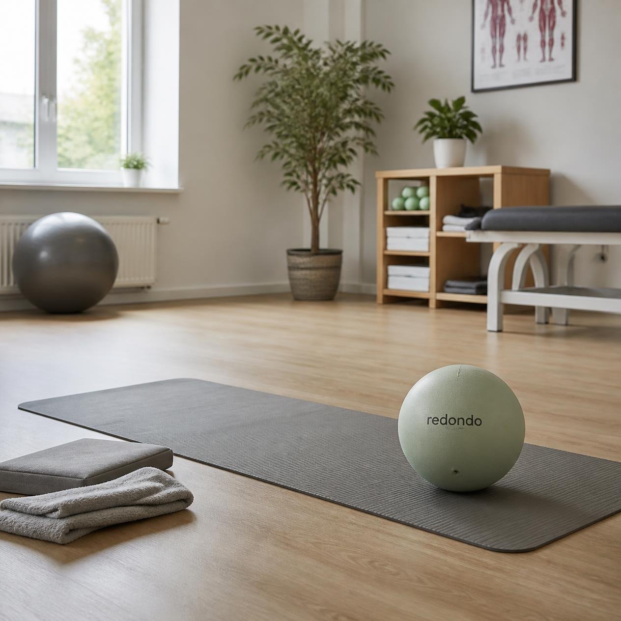 Beckenbodentraining mit dem Redondo Ball