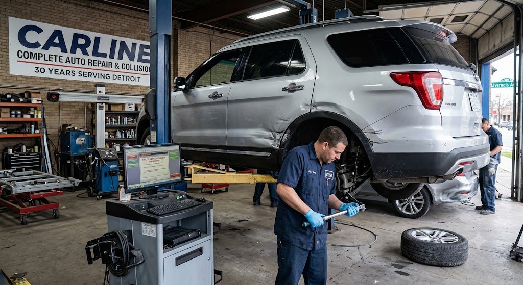 From Bumper to Wheel Well: Full-Circle Collision &amp; Suspension Repair in Detroit