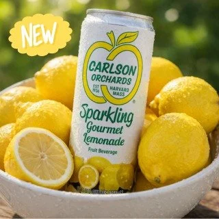 Meet your new go-to for warmer days. 🍋✨

Introducing Sparkling Gourmet Lemonade&mdash;the same Carlson Orchards lemonade you love, now with bubbles. Light, crisp, and refreshingly simple. Non-alcoholic, easy to enjoy, and made for those first hints 