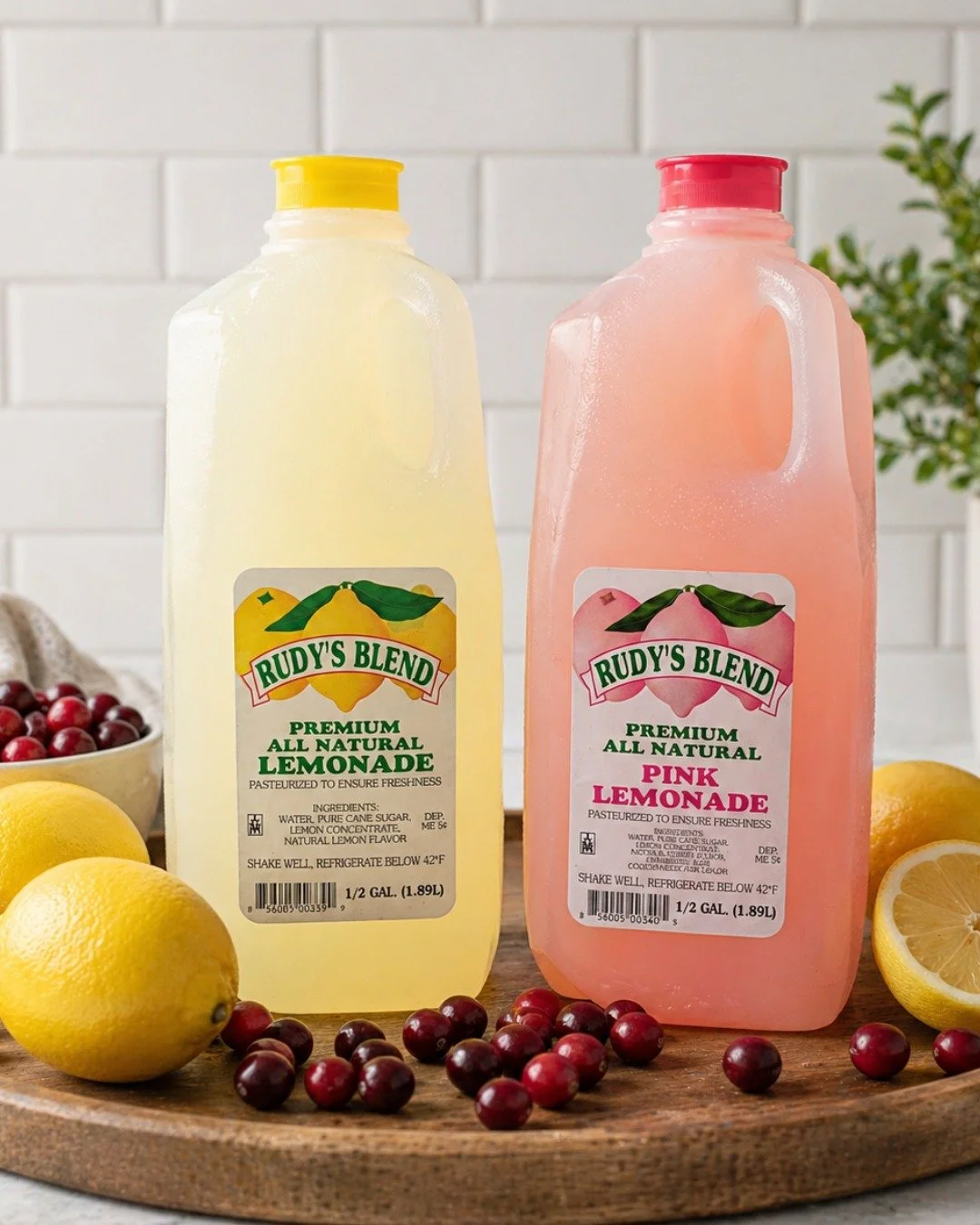 Meet Rudy&rsquo;s Blend: Premium Lemonade &amp; Pink Lemonade&mdash;made with simple, all-natural ingredients and available exclusively at Market Basket.

From classic to pink (with a touch of cranberry), each one is bright, refreshing, and perfectly