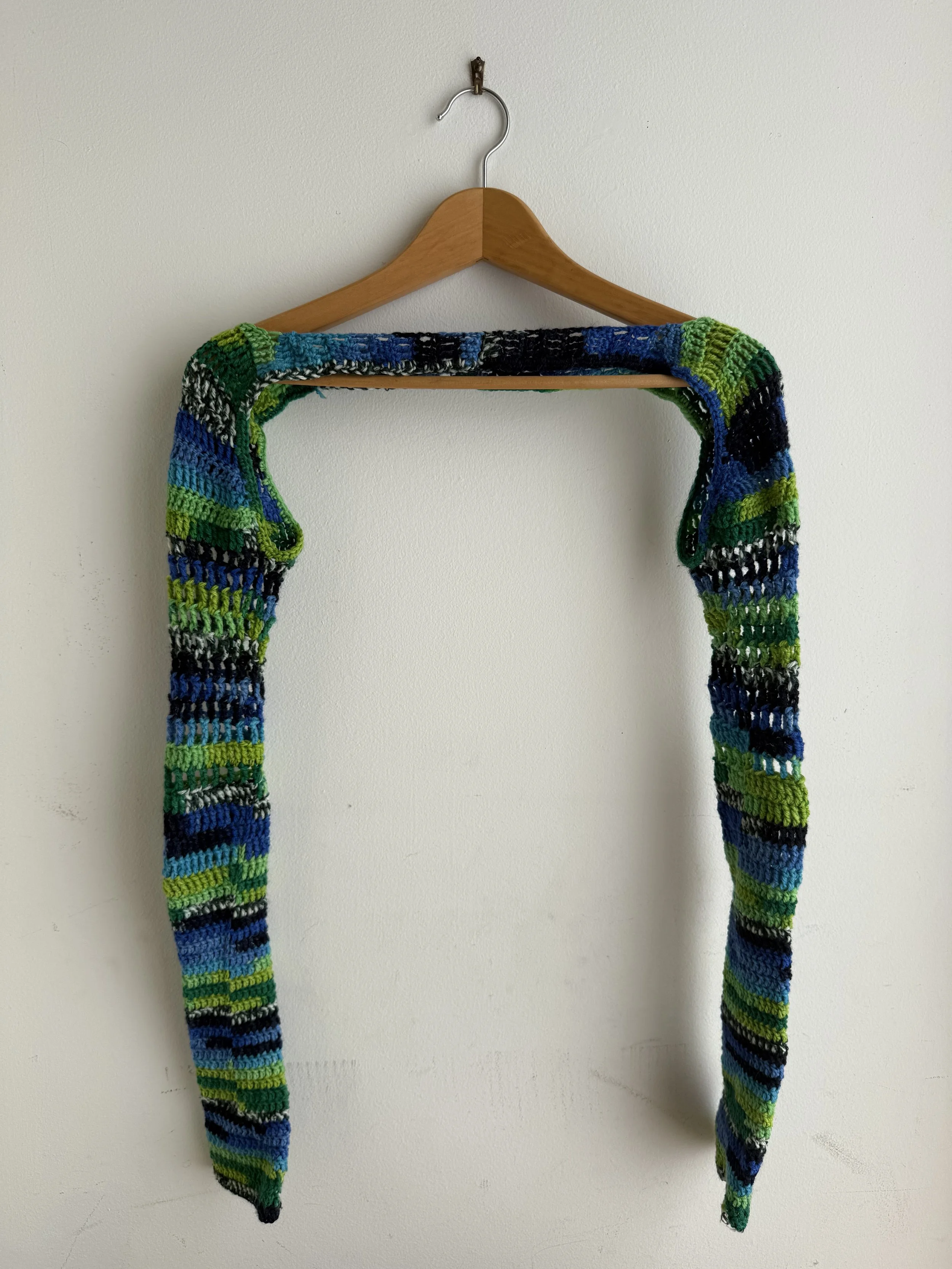 crocheted sleeves