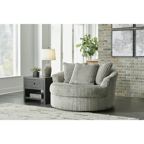 Ashley Lindyn  Oversized Swivel Accent Chair
