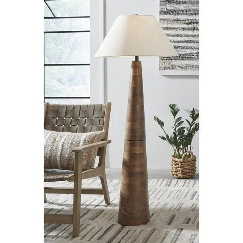 Ashley Danset  Wood Floor Lamp
