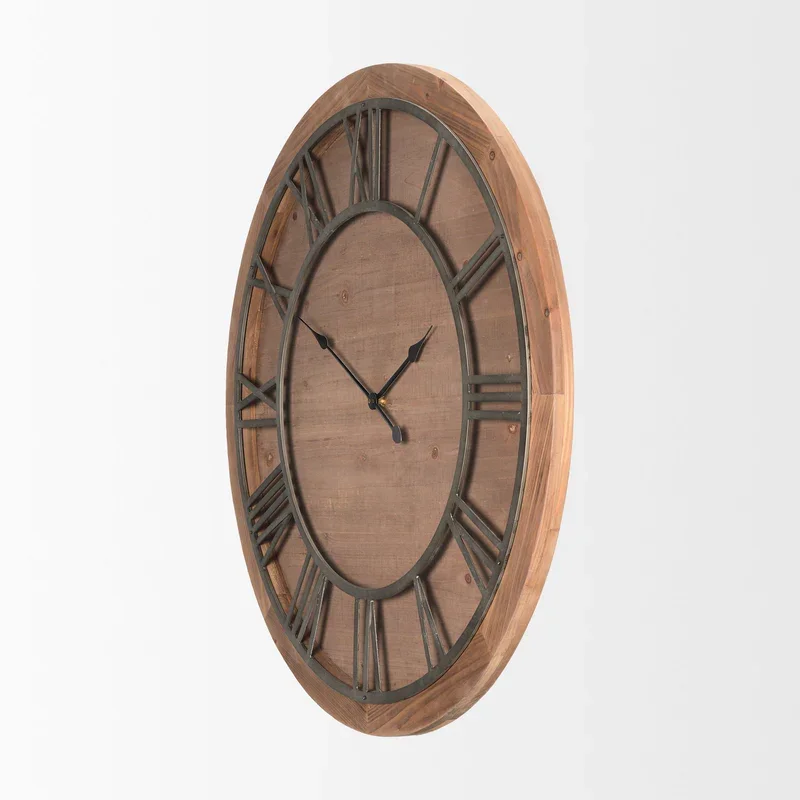 raul-medium-brown-wood-w-silver-metal-wall-clock-2785194.webp