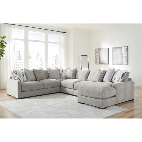 Aslan Court 6-Piece Sectional with Chaise