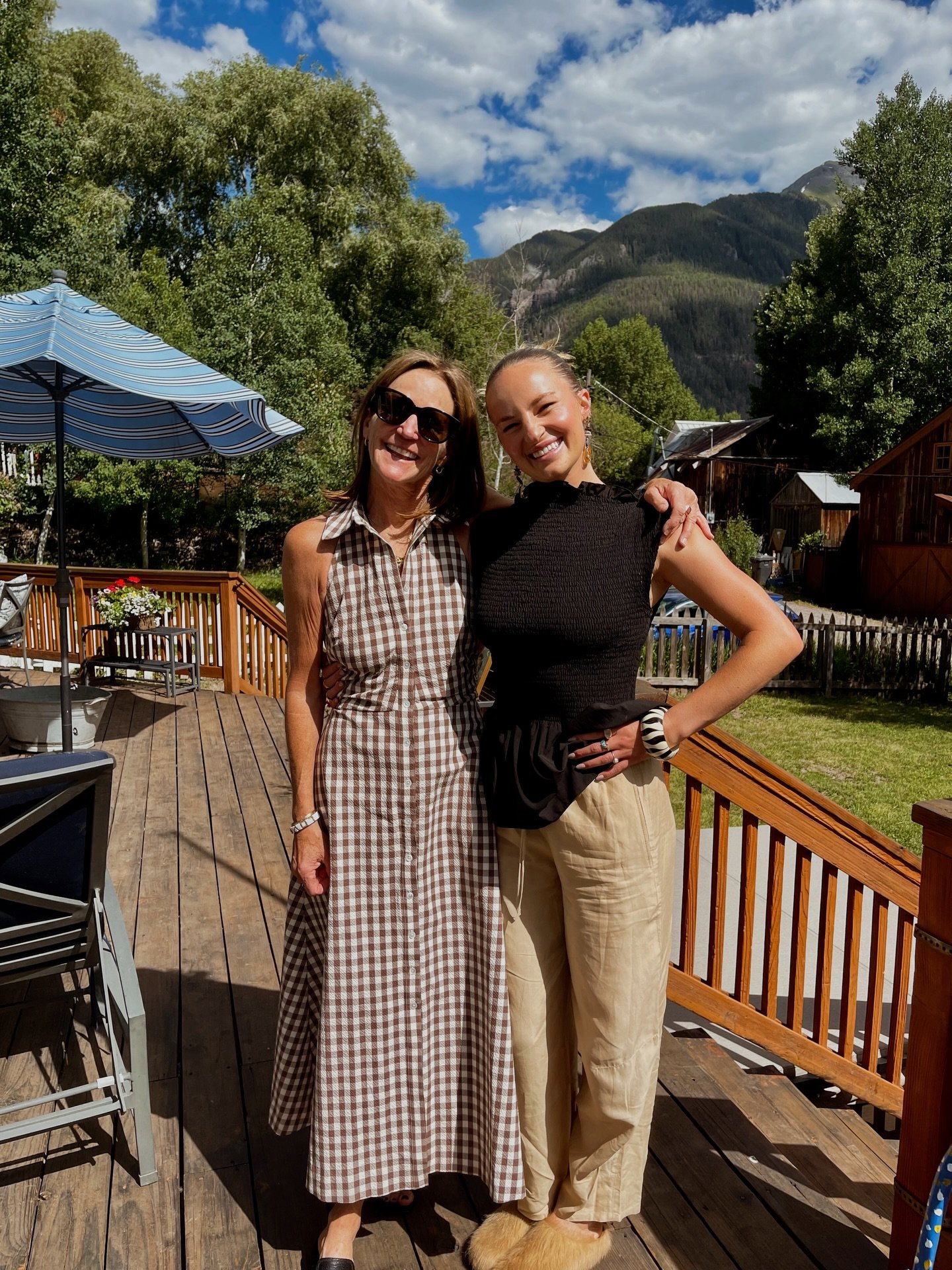 the gal that raised me to have style! 🧥🤩❤️hbd mama! @kimhanley11 ❤️ #stylist