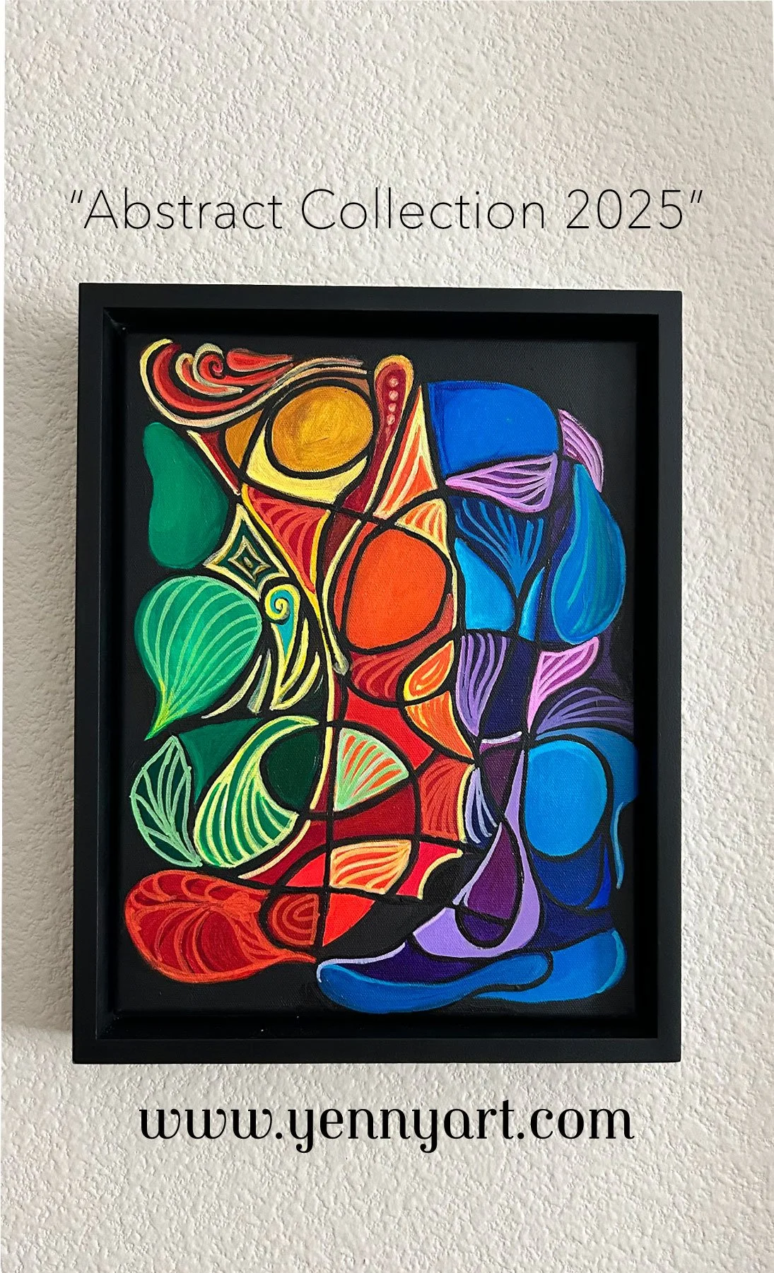 Boost_Boots, by yennyart, abstract painting