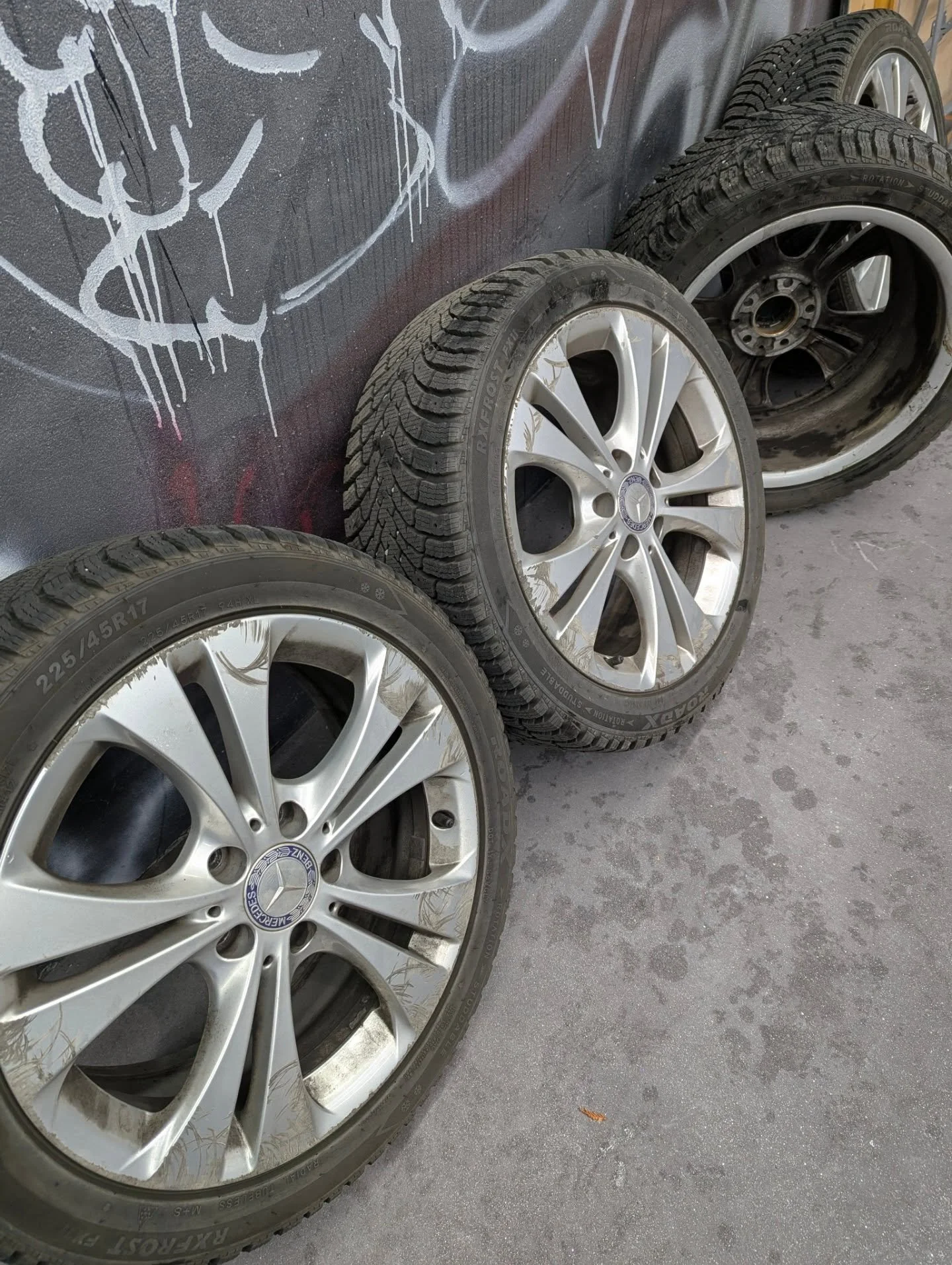 Weekend project! Fix the Extremely bad curb rash on the wife's wheels. (We bought them like this)