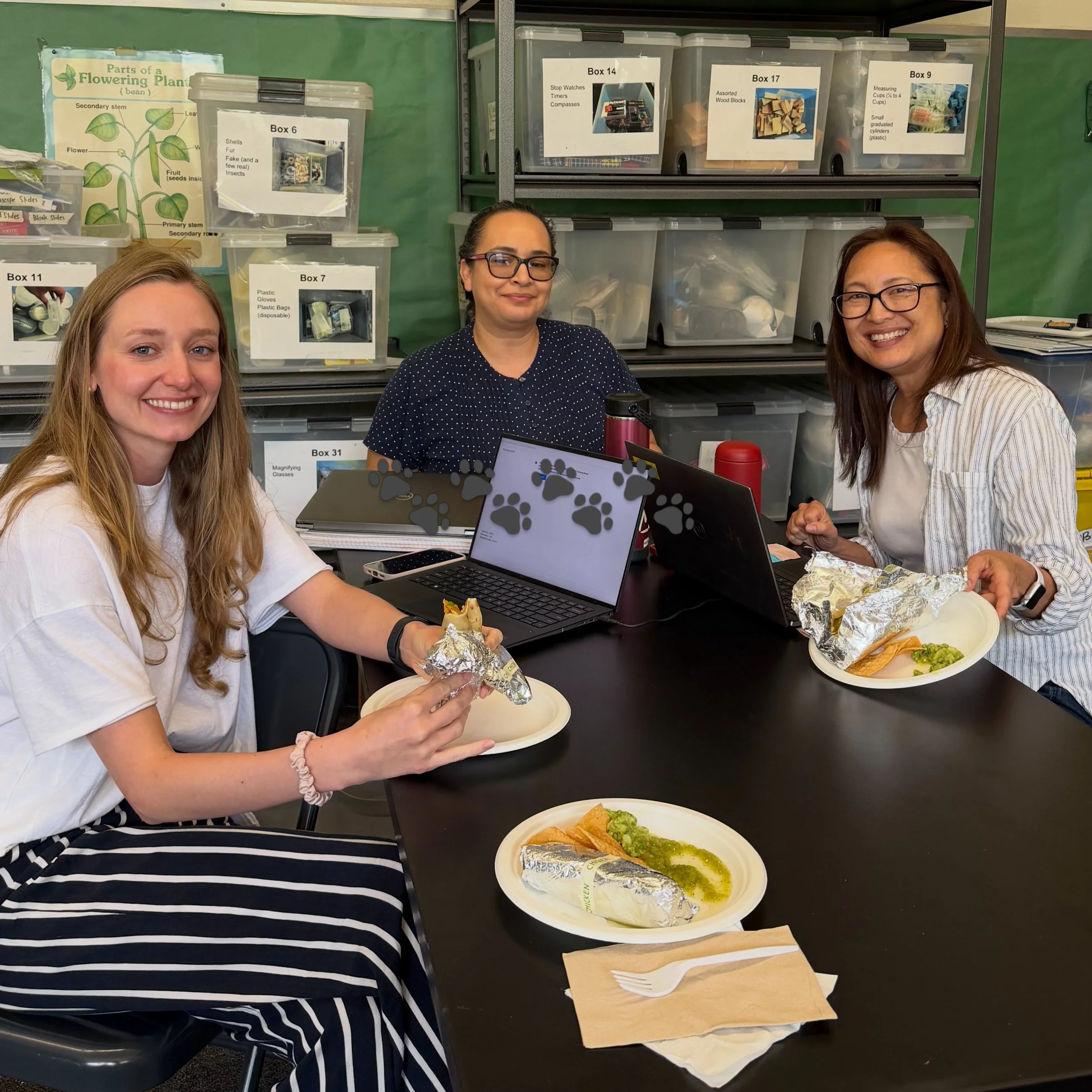 TACO &lsquo;BOUT SOME FAB TEACHERS!!!

PTA welcomed back our wonderful teachers with a taco lunch and everyone&rsquo;s favorite conchitas for a treat, of course! 

Bobcat teachers pour so much effort and love into all of our students at DB and we lov