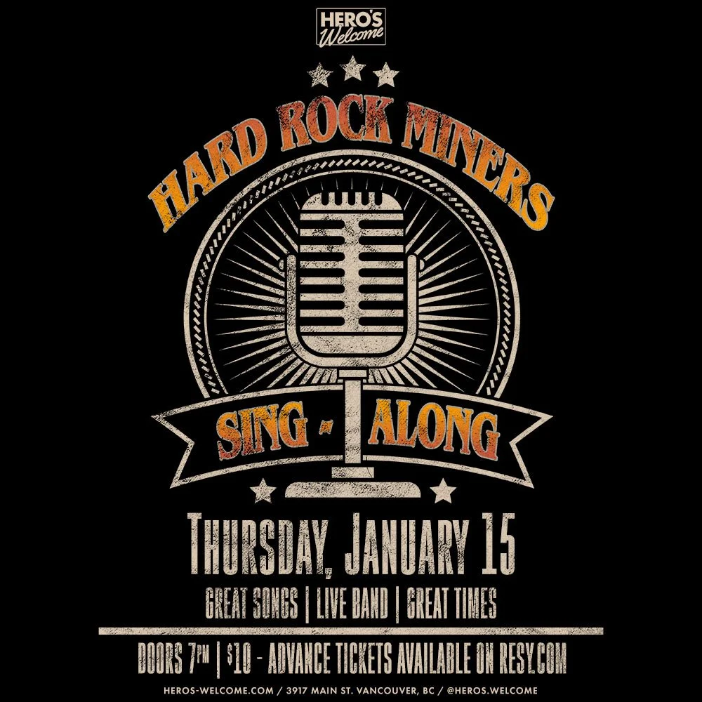 Hard Rock Miners Singalong