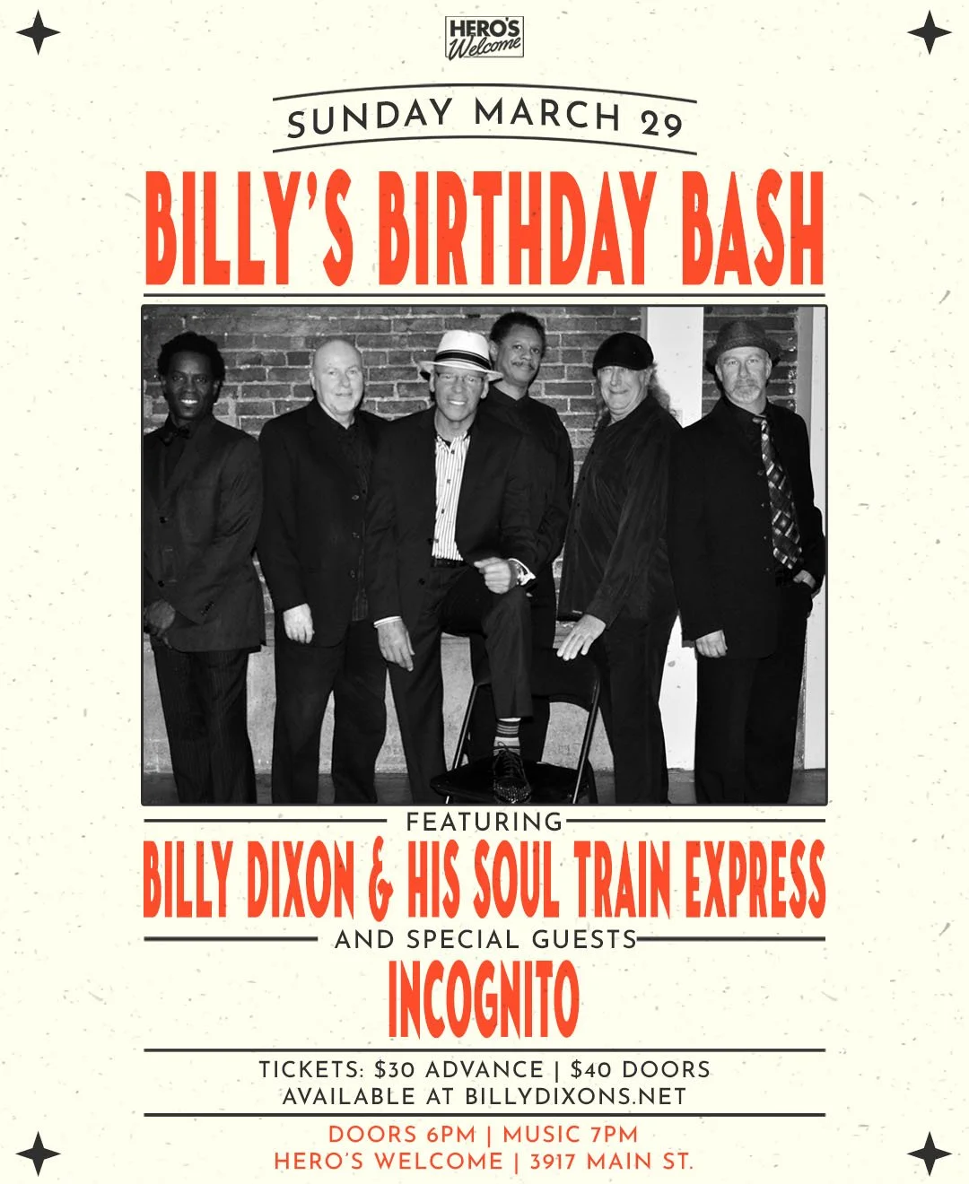 Billy's Birthday Bash
