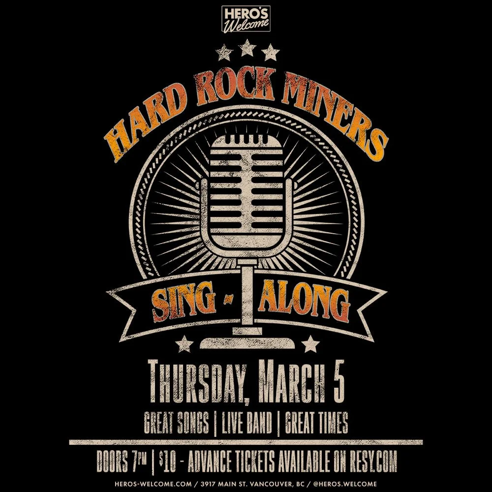 Hard Rock Miners Sing-Along