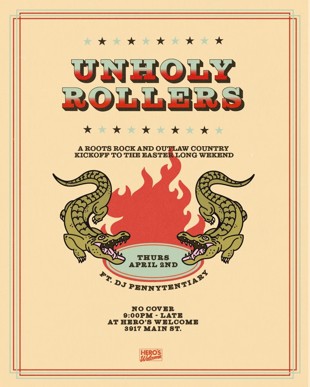 Unholy Rollers: Long Weekend Kickoff w/ DJ Pennytentiary
