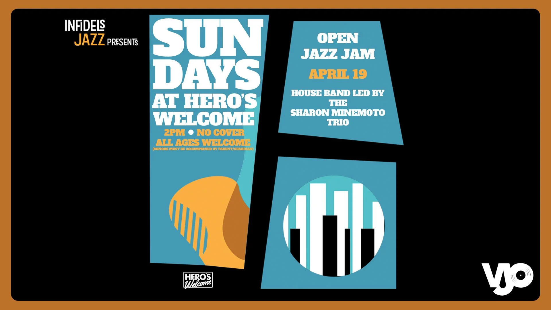 Infidels Jazz presents Sunday Afternoons at Hero's Welcome