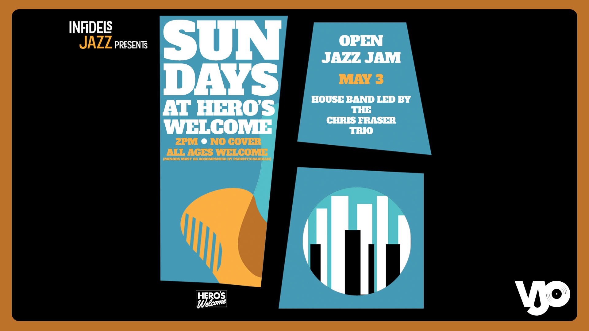 Infidels Jazz presents Sunday Afternoons at Hero's Welcome