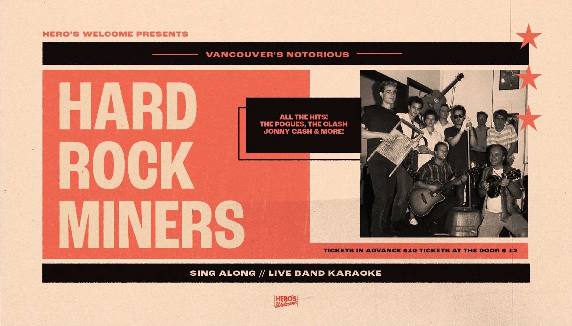 Hard Rock Miners Sing-Along