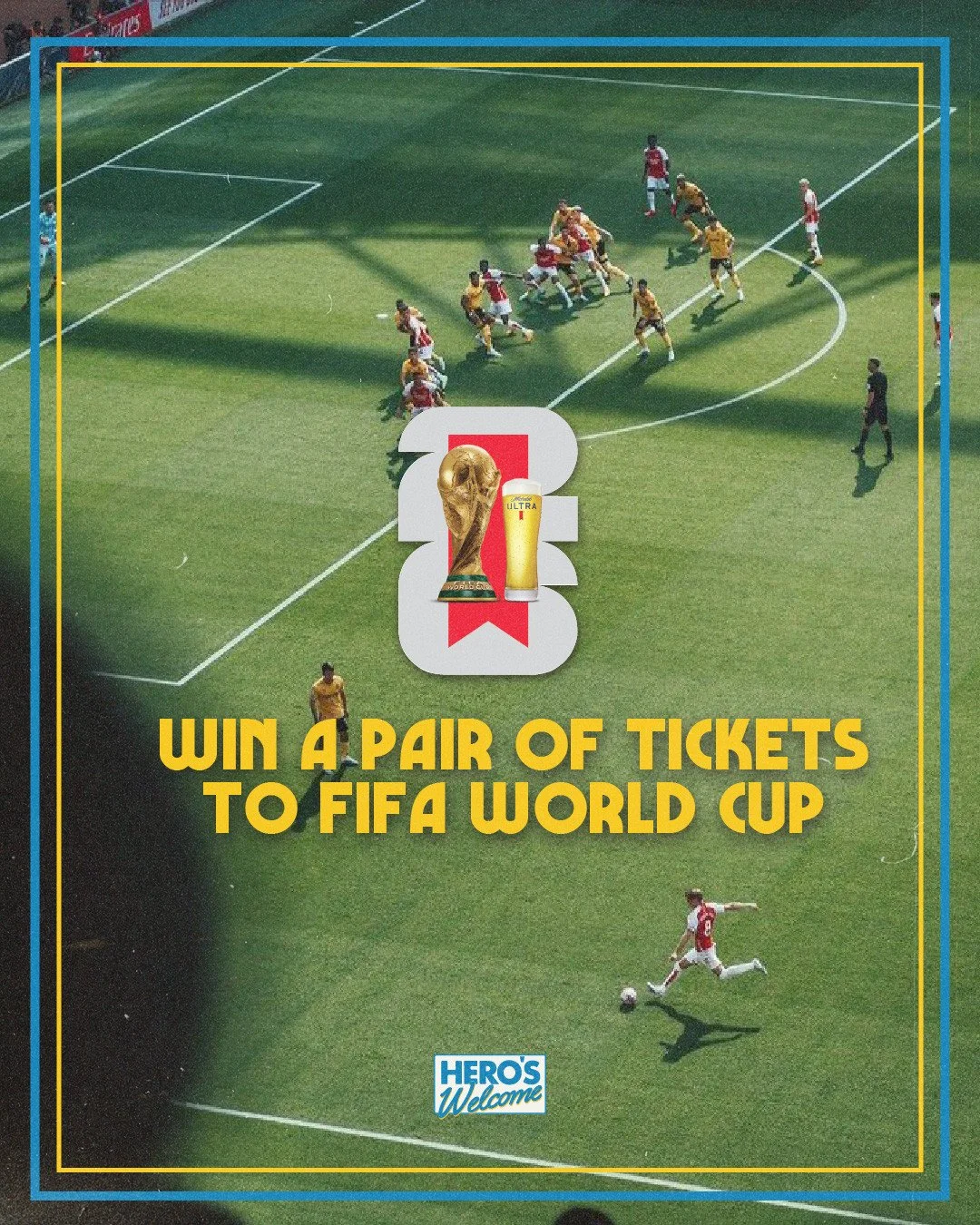 YOU READ THAT RIGHT! 🧐⁠
we've got a pair of tickets to the FIFA World Cup! ⁠
Specifically, the Australia VS. T&uuml;rkiye FIFA World Cup game on June 13th. ⁠
Did we mention it's for the FIFA World Cup? ⁠
⁠
All you have to do to enter is:⁠
⚽️ Follow 