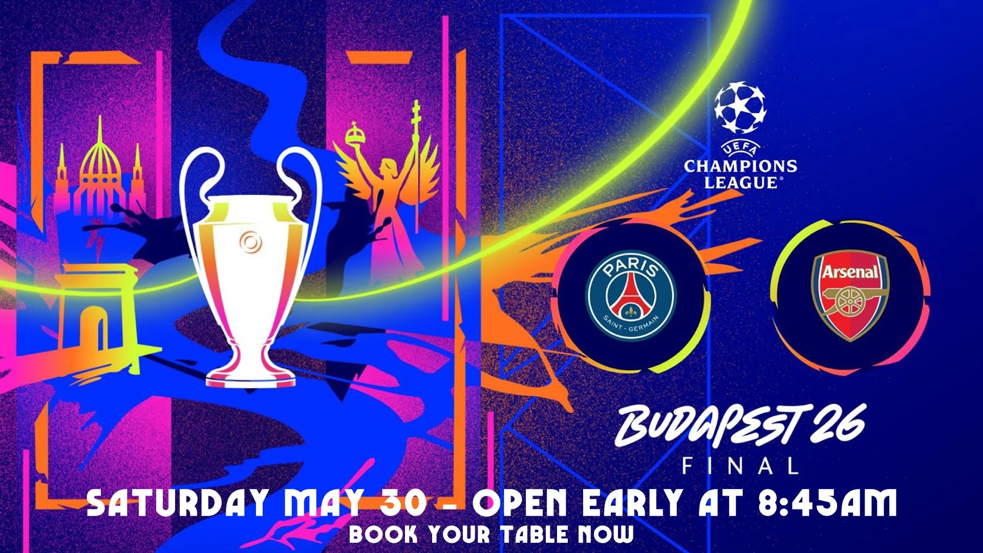 Champions League Finals - Open Early