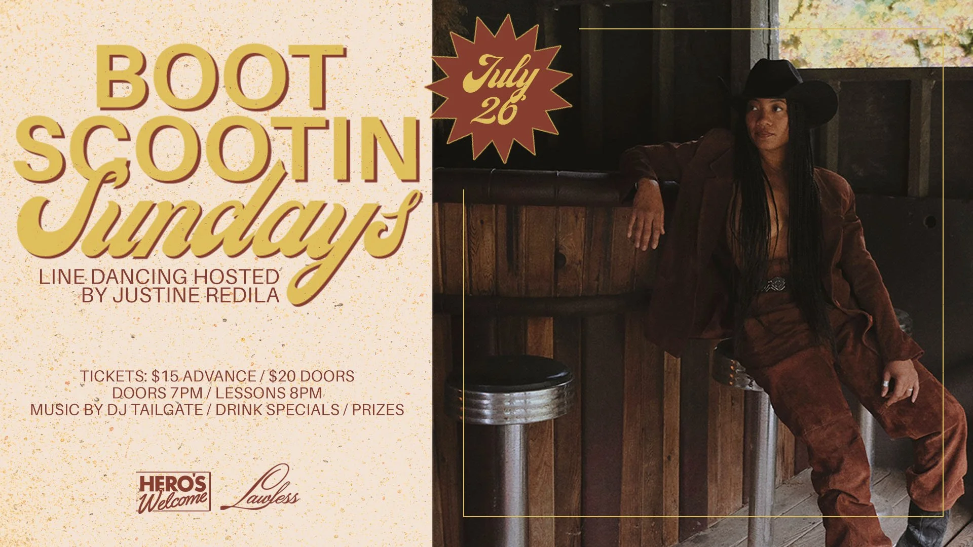 Boot Scootin' Sundays