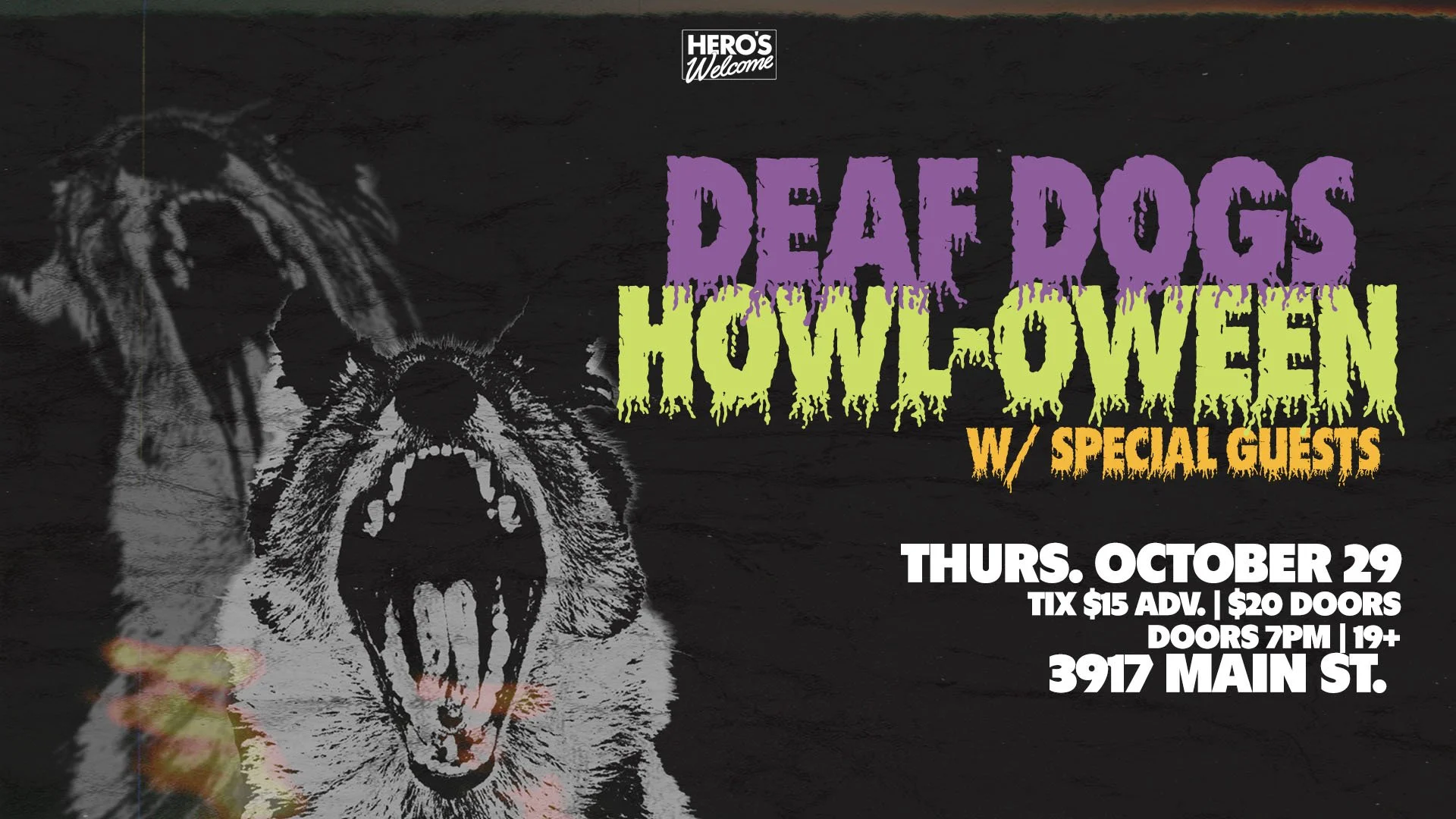 Deaf Dogs Howl-oween