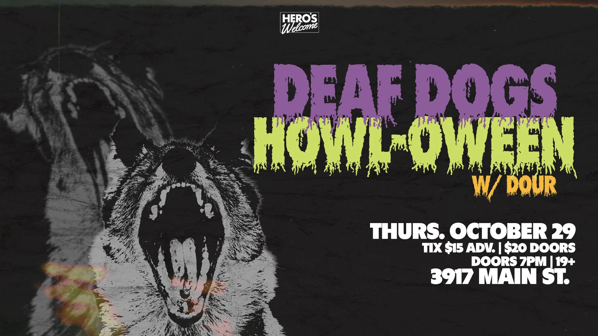 Deaf Dogs Howl-oween