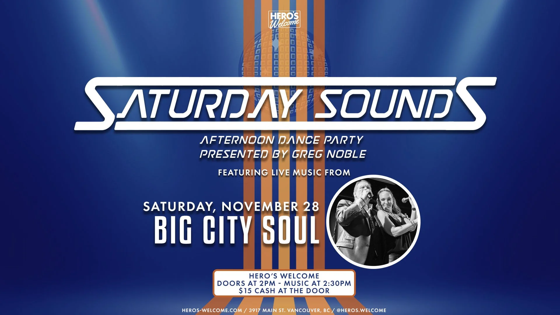 Saturday Sounds feat. Big City Soul