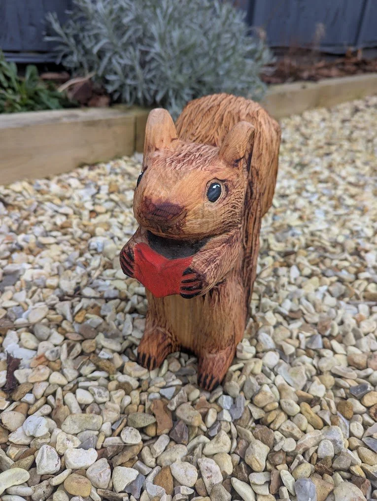 Small Squirrel with Heart