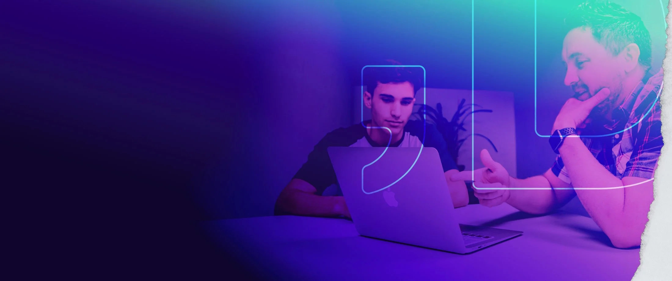 A designer being mentored