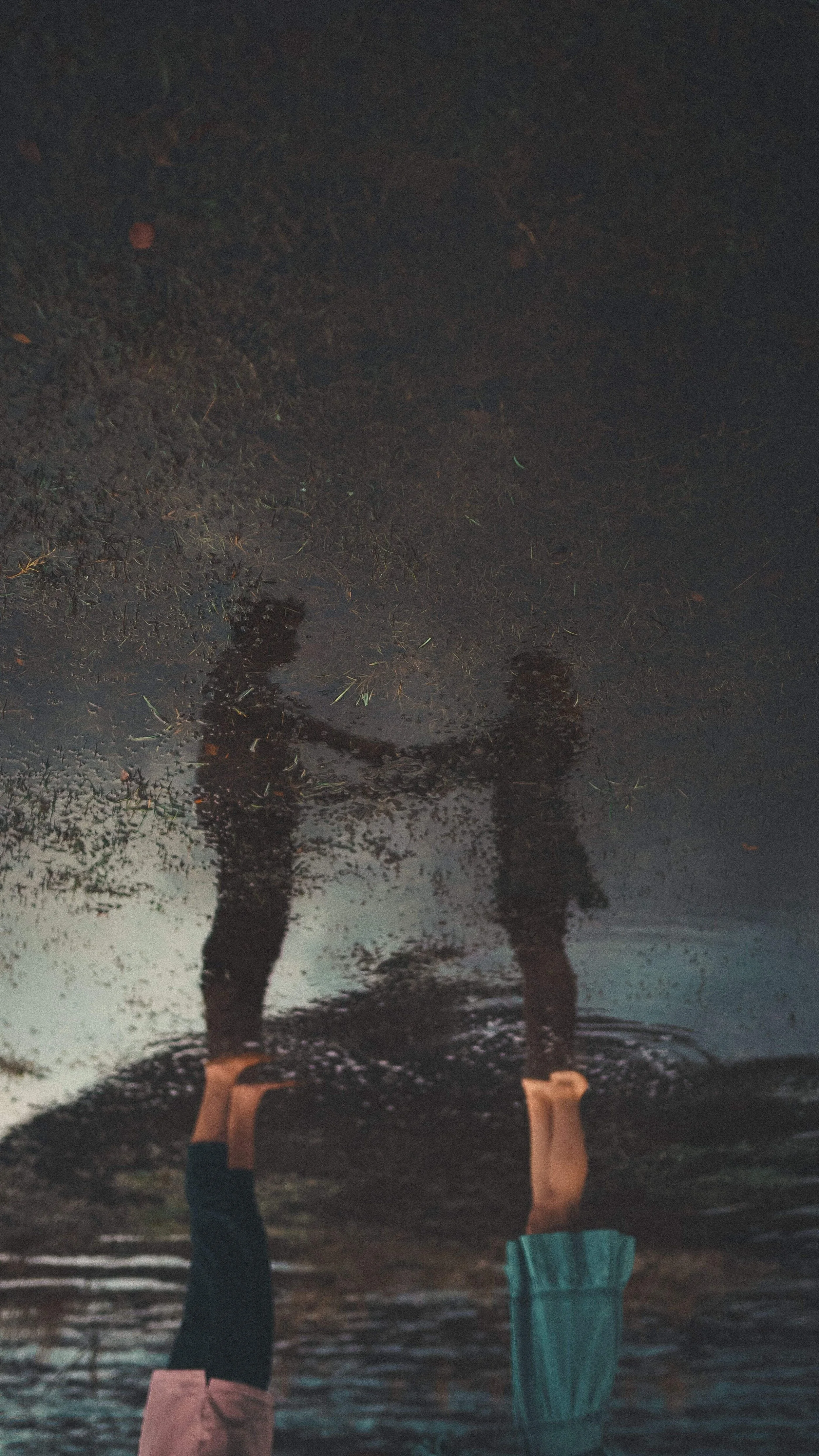 The reflection of two people on the water's surface. Can a functional medicine therapist help bridge the connection between physical health and emotional support? Functional medicine in St. Louis, MO integrates both approaches for lasting healing.
