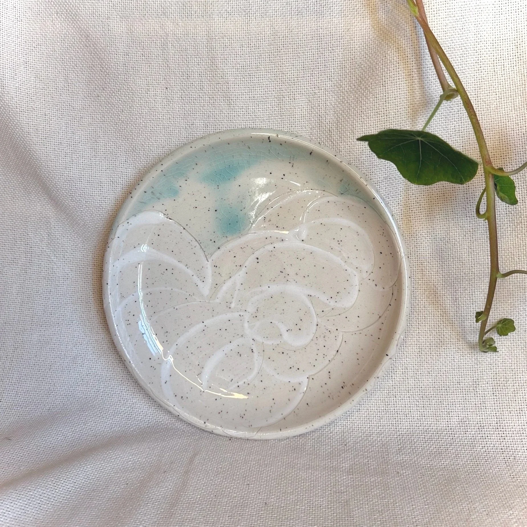 Cloud & Blue Sky Pasta Plate #49