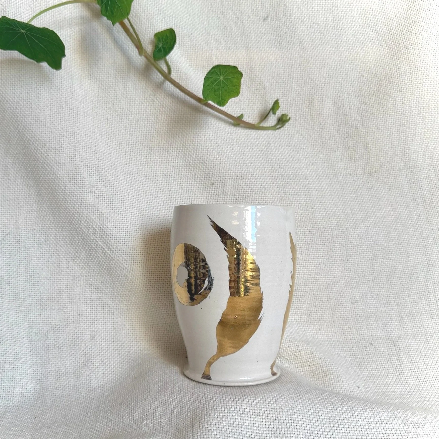 Flashy Gold Tumbler #27