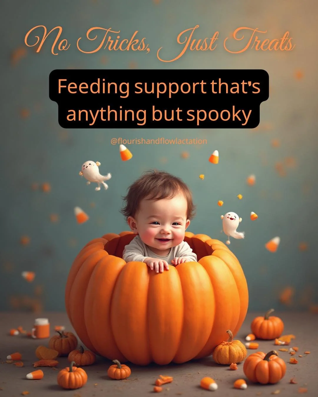 👻No tricks here, just the sweet, sleepy treats of milk-drunk smiles and cozy fall snuggles.

Whether your little pumpkin is nursing, bottle-feeding, or somewhere in between, every feeding journey deserves celebration (and maybe a little caffeine for