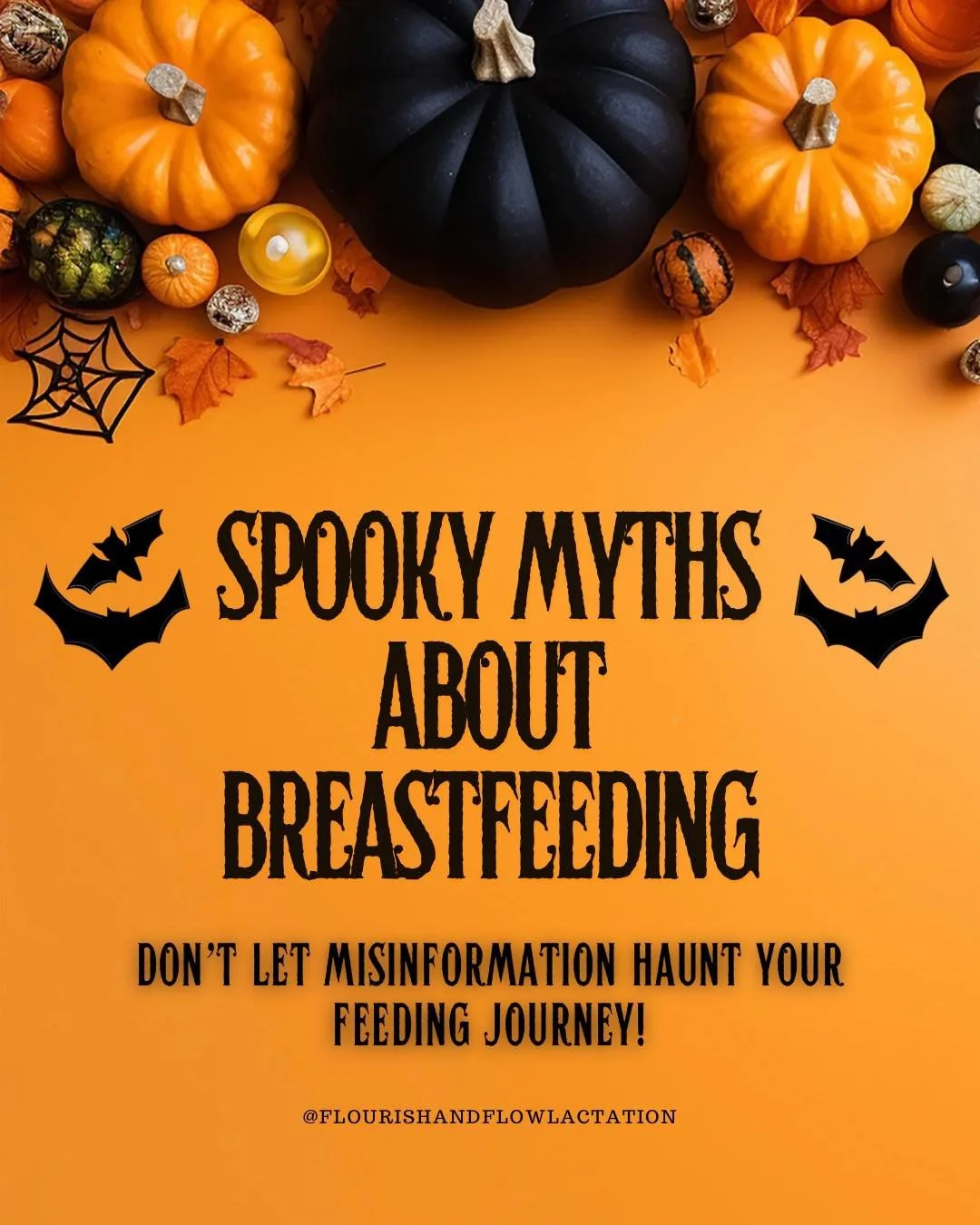 👻Don&rsquo;t Let Breastfeeding Myths Haunt You! 💀

🎃 There&rsquo;s nothing scarier than misinformation when you&rsquo;re navigating your feeding journey!
Let&rsquo;s bust a few spooky myths that love to lurk in the shadows 👻

💬 From pain myths t