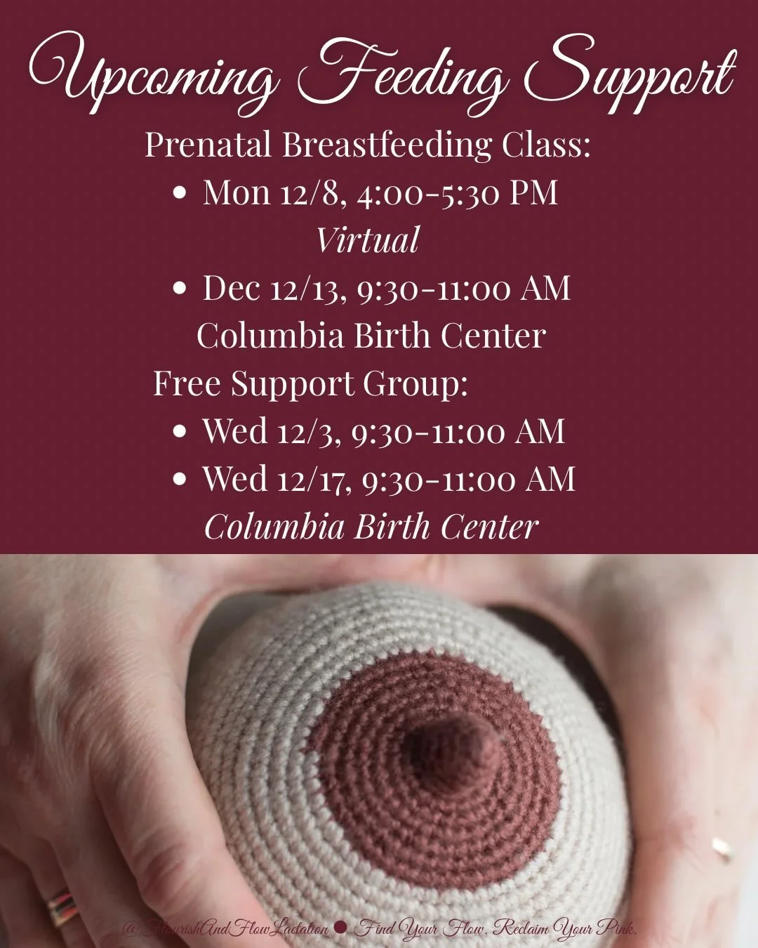 ✨ Upcoming Lactation Support &amp; Classes ✨
I&rsquo;m so excited to share the upcoming opportunities to learn, connect, and receive support through Flourish &amp; Flow Lactation. Whether you&rsquo;re preparing for baby&rsquo;s arrival or navigating 