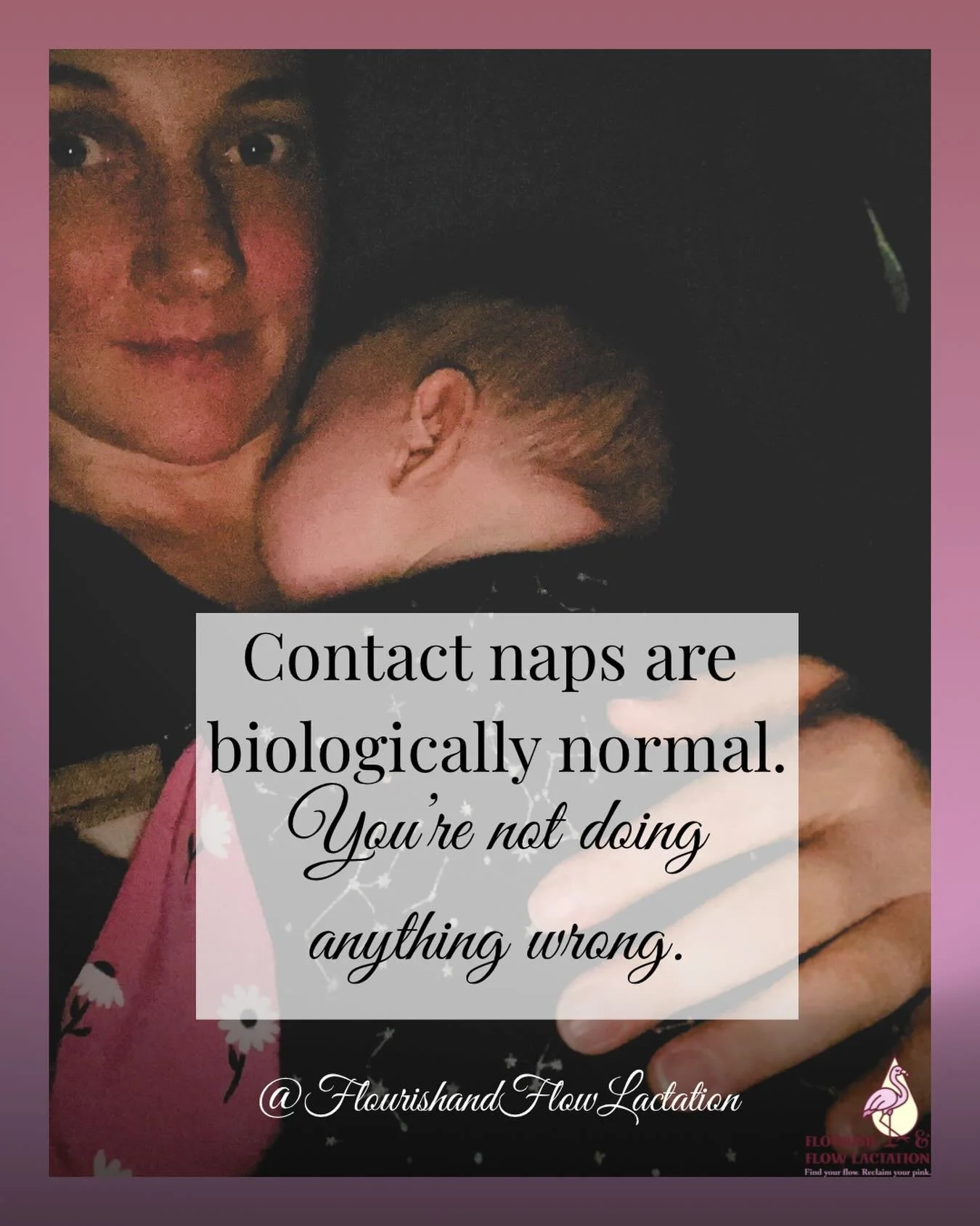 Some days my 6-month-old still only naps on me 🥰 If your baby does the same, I want you to hear this: it is normal. Truly. They&rsquo;re not broken. 

Contact naps are how many babies regulate their breathing, temperature, and stress. Being held hel