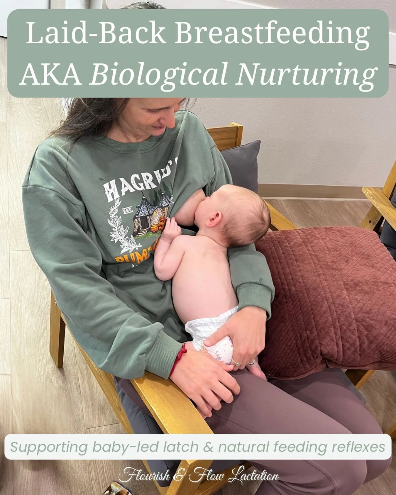 Latch Spotlight: Laid-Back Breastfeeding (Biological Nurturing) 🤱🏼✨

Also called a starter position, laid-back breastfeeding supports baby-led latch by using your baby&rsquo;s natural feeding instincts instead of placing them into a rigid hold.

Ba