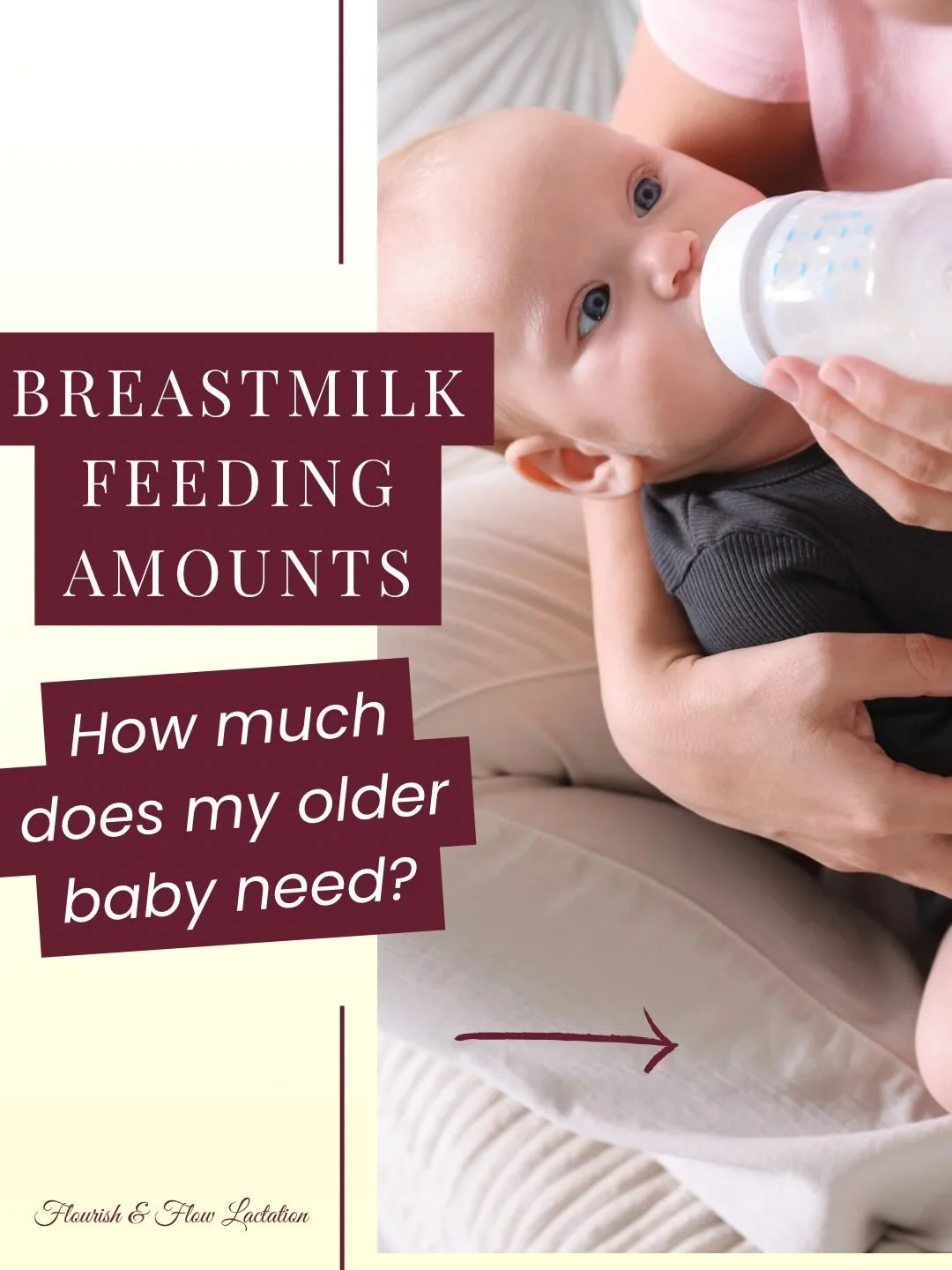 Many of my clients have recently been told their baby should be taking 6&ndash;8 oz bottles of breastmilk per feed. This info was given by well meaning pediatricians who are more familiar with formula feeding guidelines 🍼

However, research measurin