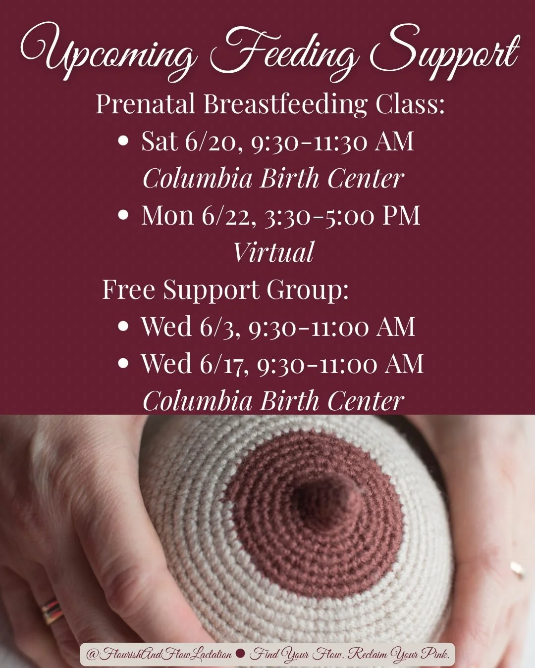 Not sure where to start with breastfeeding? Already feeding your baby and have questions? I have support options for both. 🦩

Whether you&rsquo;re preparing for your baby&rsquo;s arrival or navigating feeding challenges right now, you don&rsquo;t ha