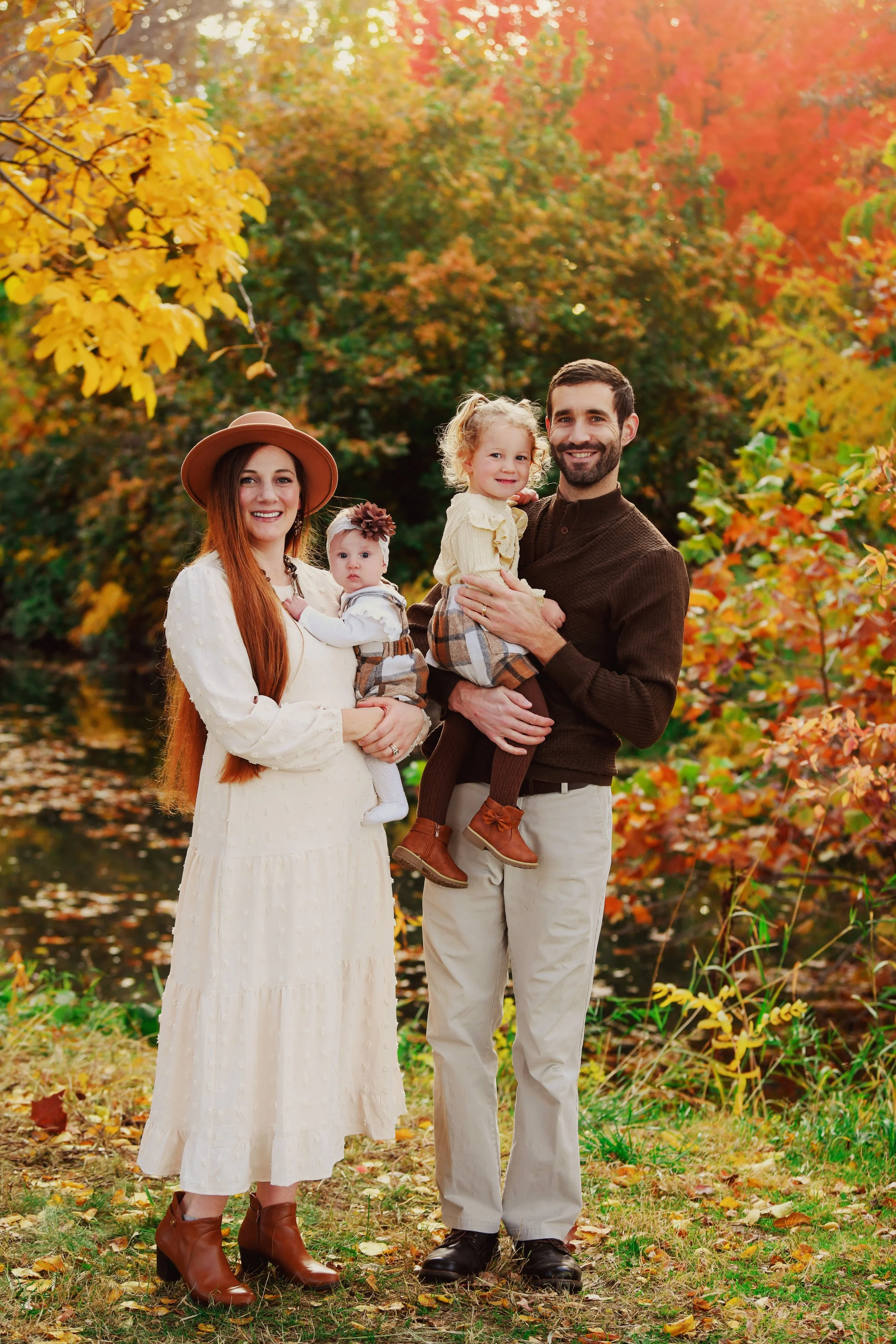 Lorana Ard, Certified Breastfeeding Specialist and Speech-Language Pathologist, with her family in Tri-Cities